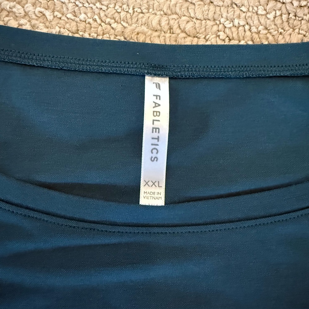 Fabletics Deep Teal Sweatshirt - image 3